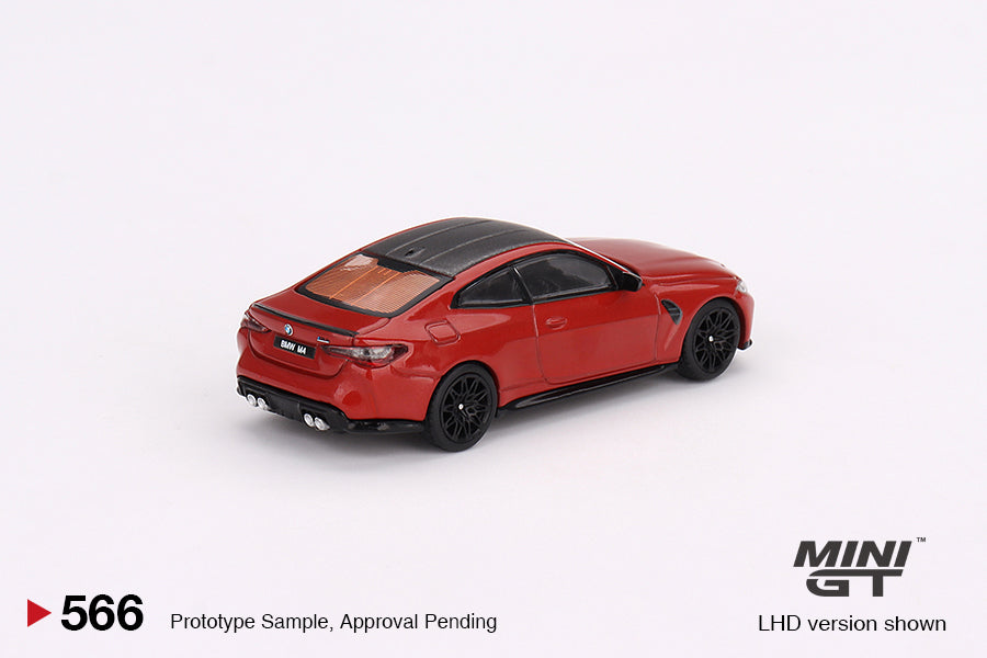Mini GT - BMW M4 Competition (G82) Toronto Red Metallic - MGT00566 (LHD) - 1:64