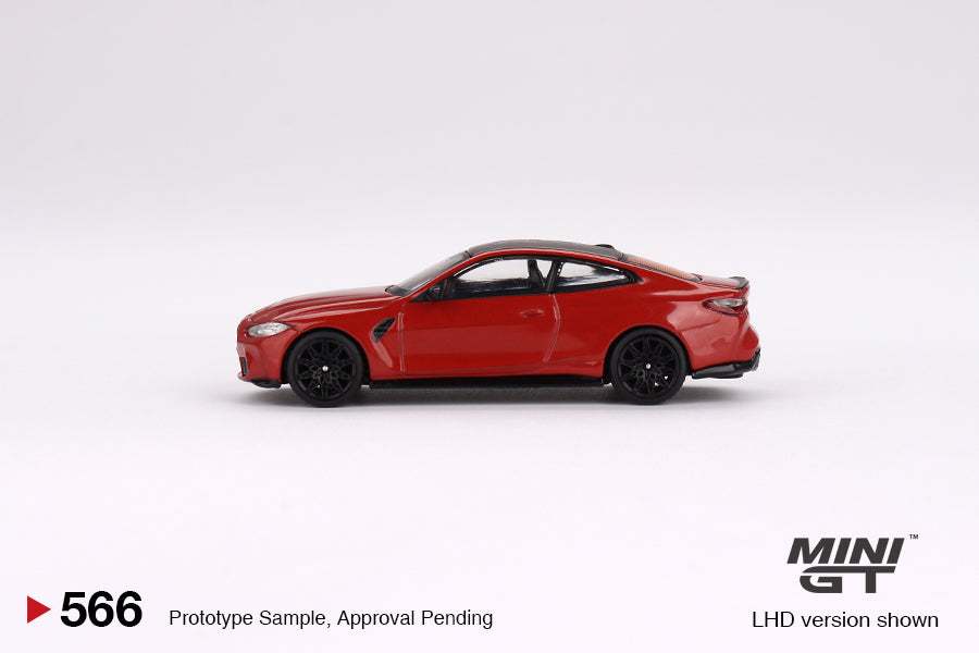 Mini GT - BMW M4 Competition (G82) Toronto Red Metallic - MGT00566 (LHD) - 1:64