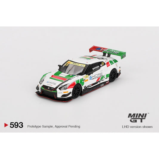 Mini GT - Nissan GT-R NISMO GT3 #23 KCMG 2018 FIA GT World Cup Macau - MGT00593 (LHD) - 1:64