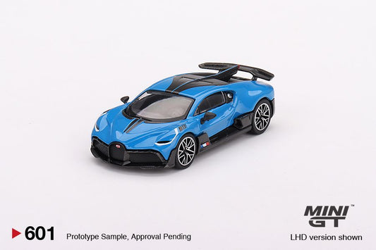 Mini GT - Bugatti Divo Blu Bugatti - MGT00601 (LHD) - 1:64