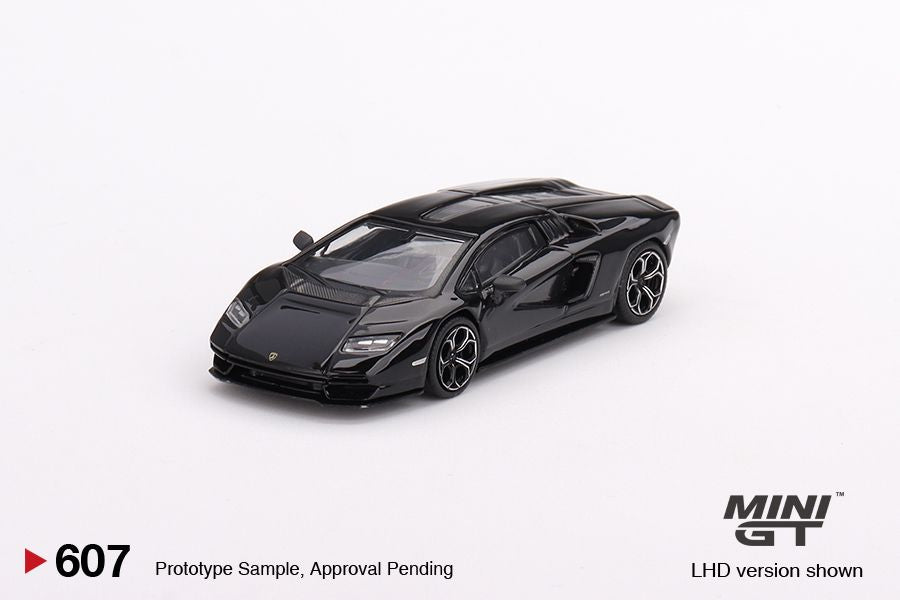 Mini GT - Lamborghini Countach LPI 800-4 Nero Maia - MGT00607 (LHD) - 1:64