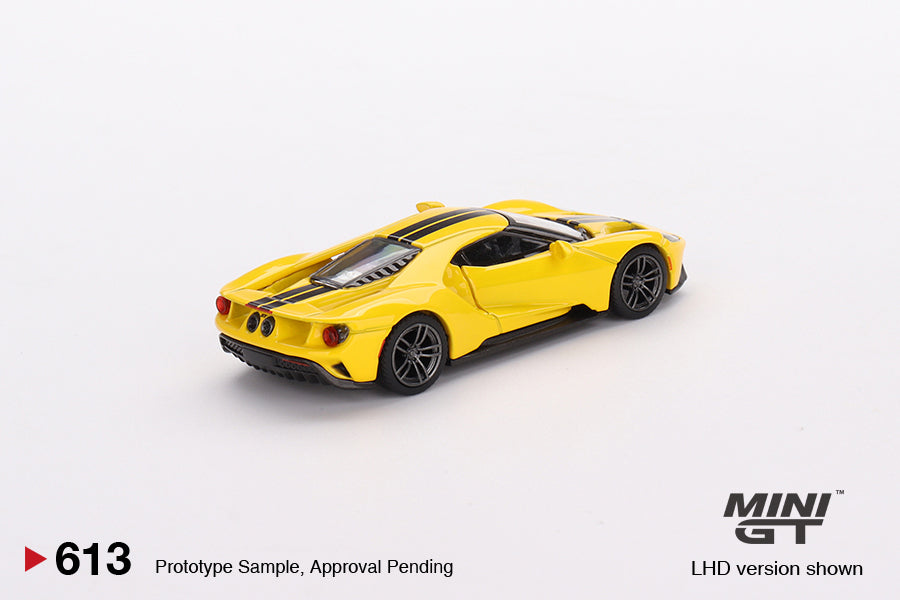 Mini GT - Ford GT Triple Yellow - MGT00613 (LHD) - 1:64