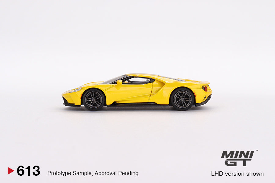 Mini GT - Ford GT Triple Yellow - MGT00613 (LHD) - 1:64