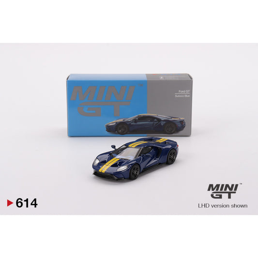 Mini GT - Ford GT Sunoco Blue - MGT00614 (LHD) - 1:64