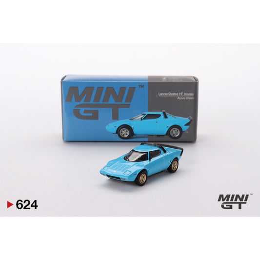 Mini GT - 1975 LANCIA STRATOS HF STRADALE, BLUE - MGT00624 (LHD) - 1:64