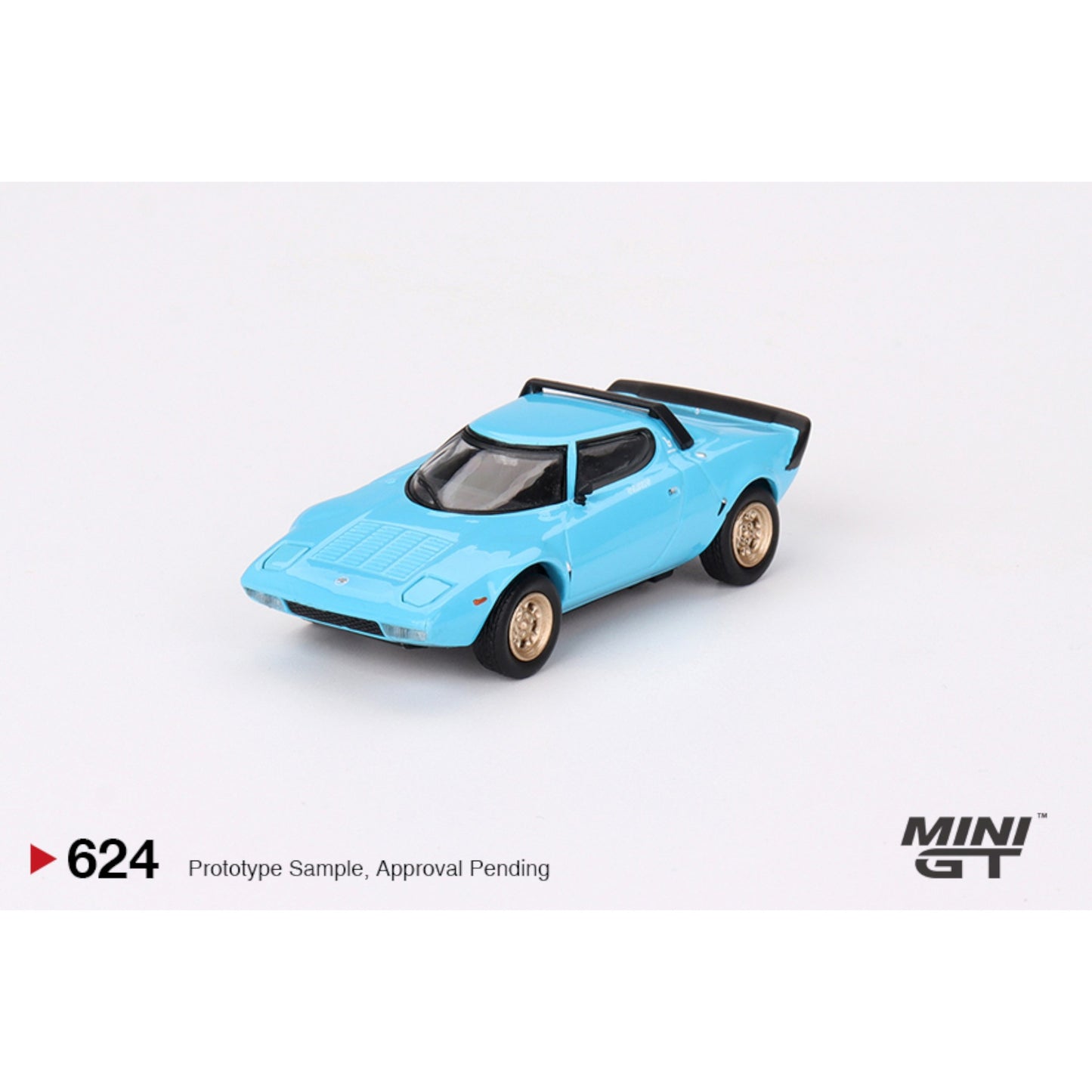 Mini GT - 1975 LANCIA STRATOS HF STRADALE, BLUE - MGT00624 (LHD) - 1:64