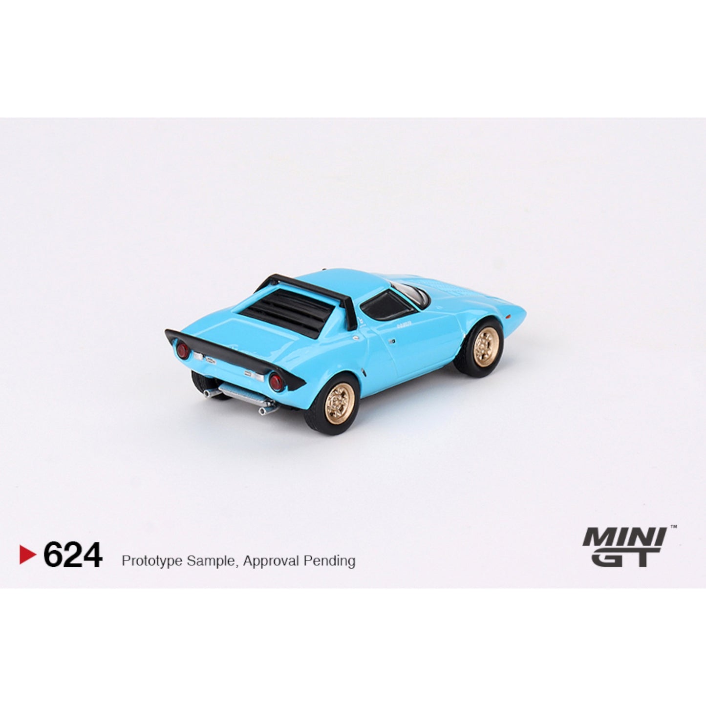 Mini GT - 1975 LANCIA STRATOS HF STRADALE, BLUE - MGT00624 (LHD) - 1:64