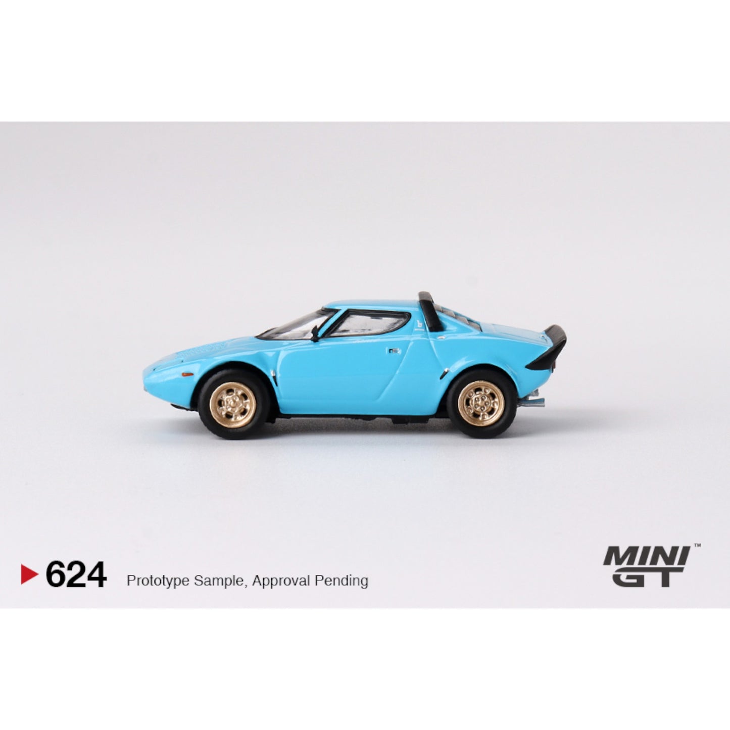 Mini GT - 1975 LANCIA STRATOS HF STRADALE, BLUE - MGT00624 (LHD) - 1:64