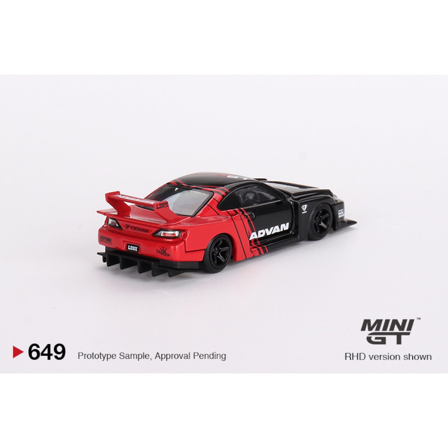 Mini GT - Nissan LB-Super Silhouette S15 SILVIA ADVAN - MGT00649 (RHD)