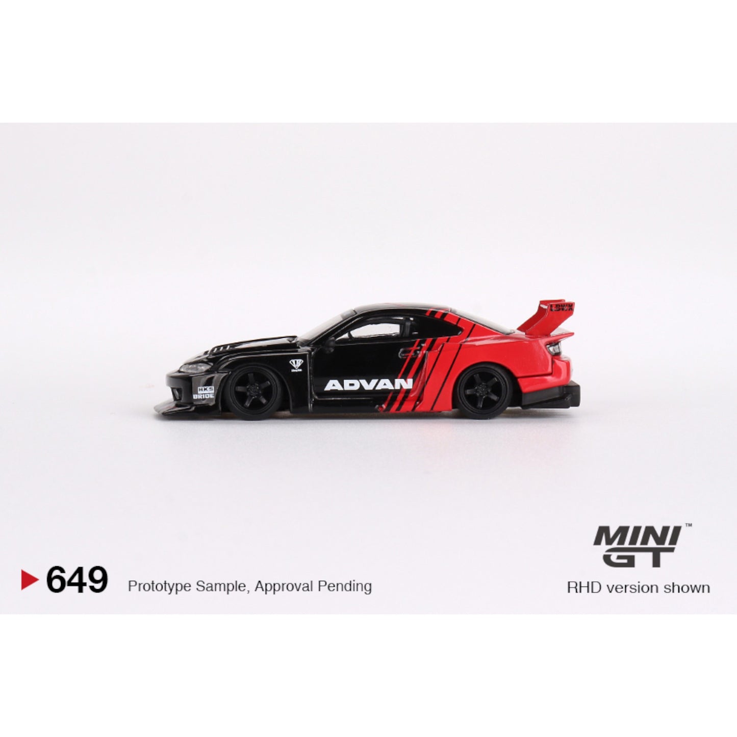 Mini GT - Nissan LB-Super Silhouette S15 SILVIA ADVAN - MGT00649 (RHD)