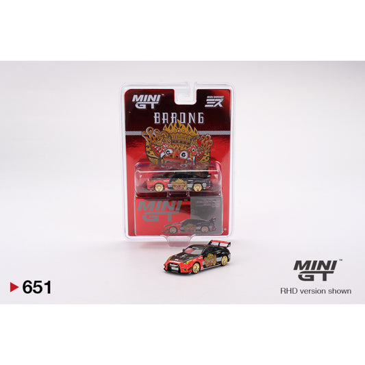 Mini GT x Mizu Diecast - LB Silhouette Works Nissan GT 35GT-RR Ver.1 *Barong* - MGT00651 (RHD) - 1:64
