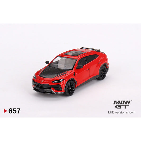 Mini GT - Lamborghini Urus Performante Rosso Mars - MGT00657 (LHD) - 1:64