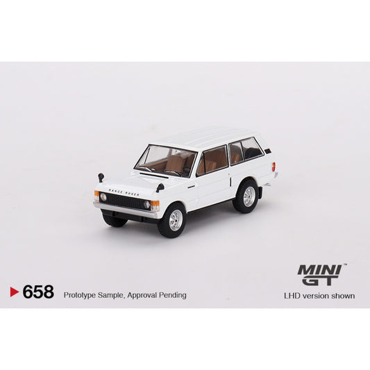 Mini GT - Range Rover Davos White - MGT00658 (LHD) - 1:64