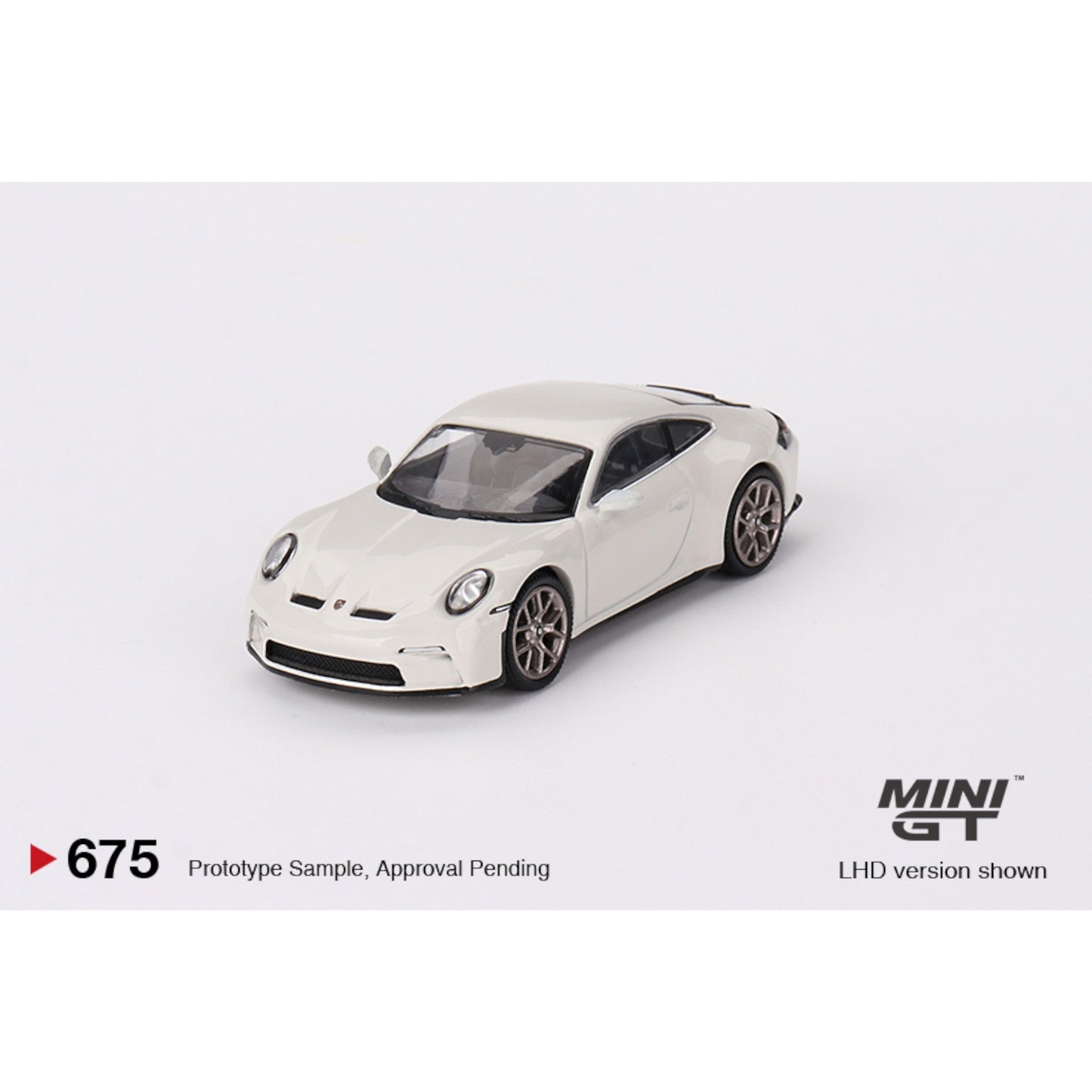 Mini GT - PORSCHE 911 (992) GT3 TOURING, GREY  - MGT00675 (LHD) - 1:64