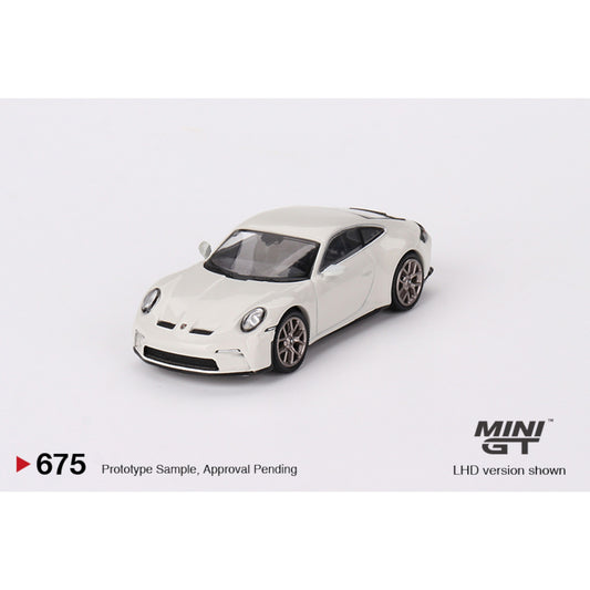 Mini GT - PORSCHE 911 (992) GT3 TOURING, GREY  - MGT00675 (LHD) - 1:64