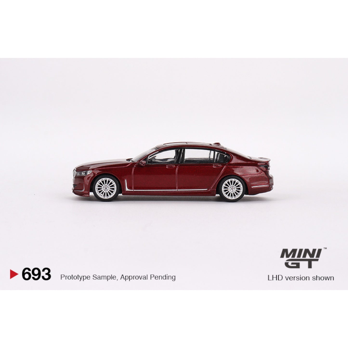 Mini GT - 2023 BMW Alpina B7 XDrive, red - MGT00693 (LHD) - 1:64