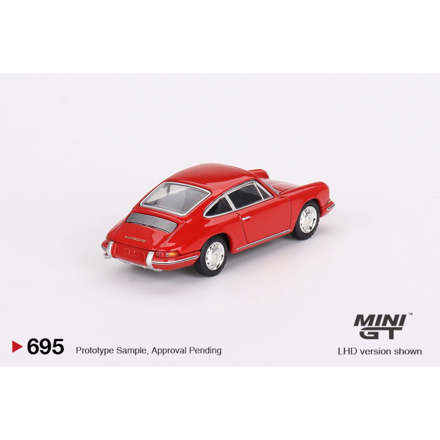 Mini GT - Porsche 901 1963 Signal Red - MGT00695 (LHD) - 1:64