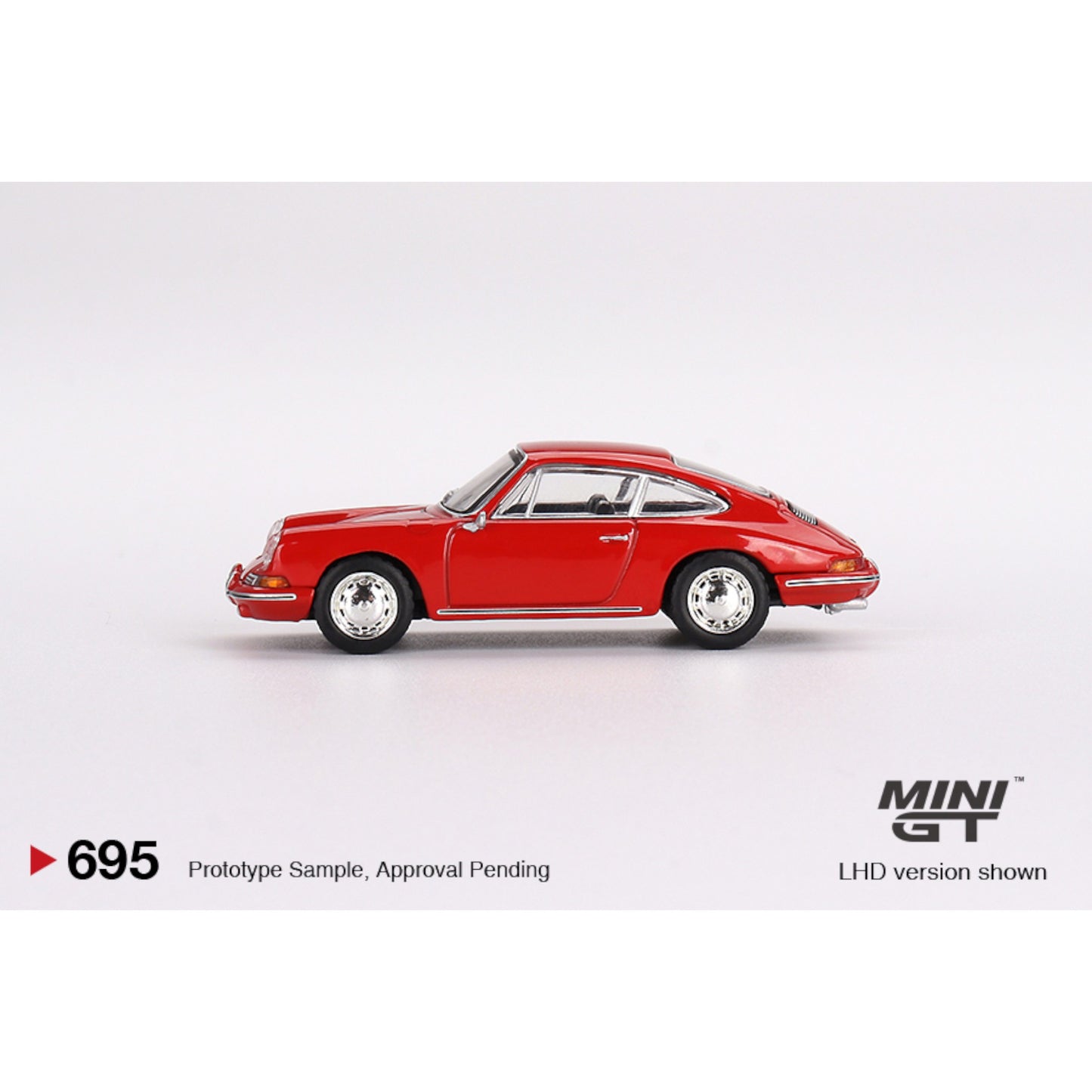 Mini GT - Porsche 901 1963 Signal Red - MGT00695 (LHD) - 1:64