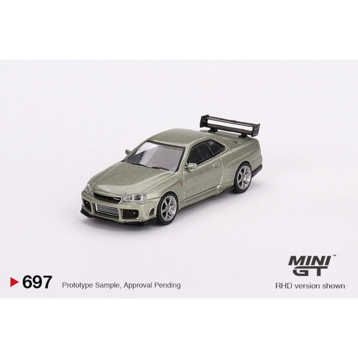 Mini Gt Skyline Gt R R34 Mini GT - 1999 Nissan Skyline GT-R R34 Tommykaira R-Z, grey - MGT00697 ...