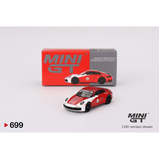 Mini GT - 2023 Porsche 911 (992) Carrera S Safety Car - MGT00699 (LHD) - 1:64
