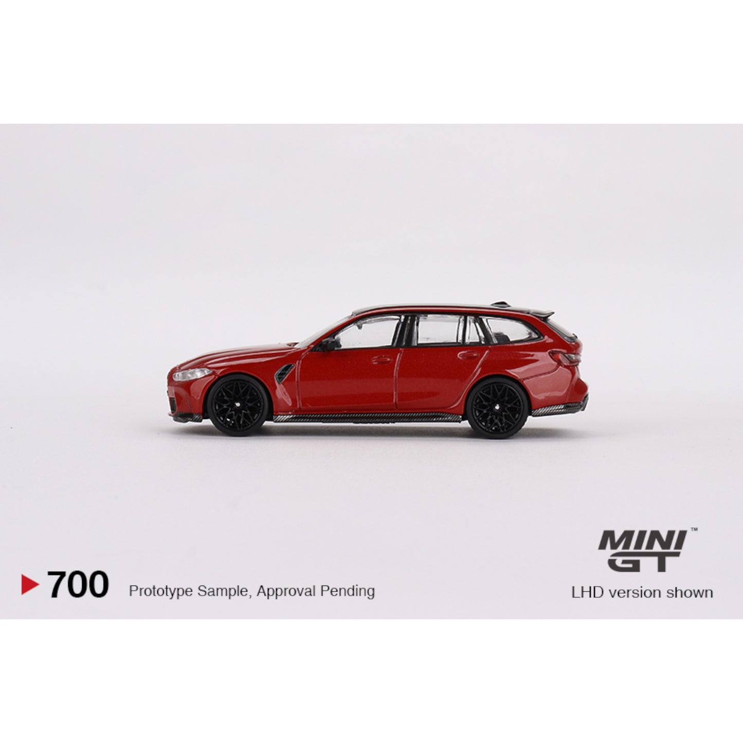 Mini GT - 2023 BMW M3 Touring (G81), competition red - MGT00700 (LHD) - 1:64