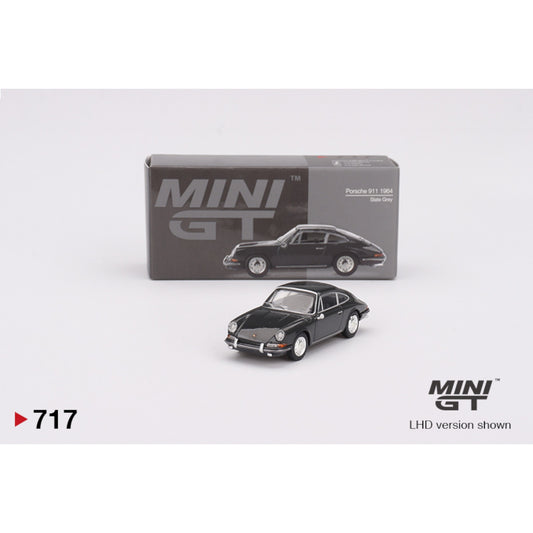 Mini GT - 1964 Porsche 911 (901) slate grey - MGT00717 (LHD) - 1:64