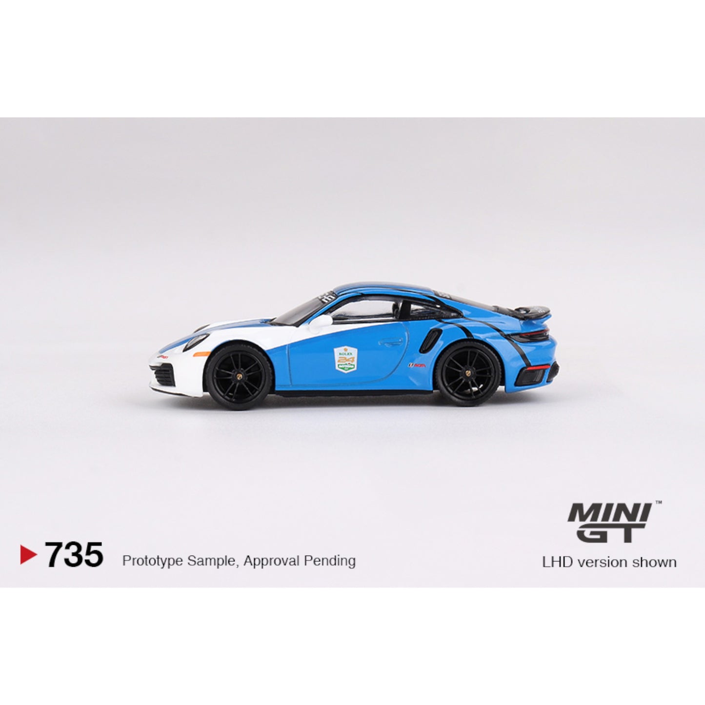 Mini GT - Porsche 911 Turbo S Safety Car 2023 IMSA Daytona 24 Hrs - MGT00735 (LHD) - 1:64