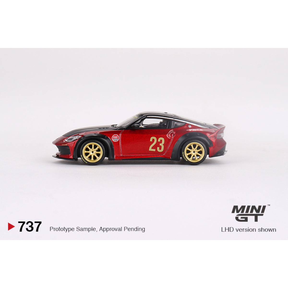 Mini GT - Nissan Z LB★NATION WORKS Gem Red - CLDC Magazine Edtition - China exclusive - MGT00737