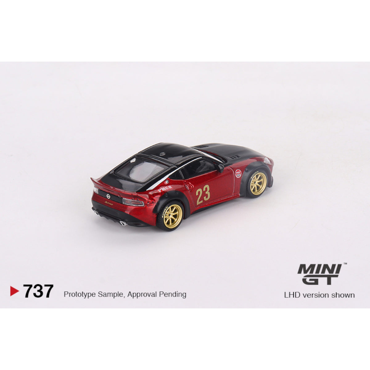 Mini GT - Nissan Z LB★NATION WORKS Gem Red - CLDC Magazine Edtition - China exclusive - MGT00737