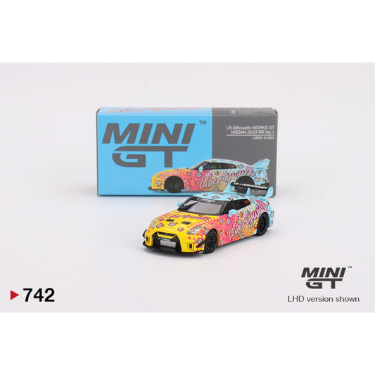 Mini GT - NISSAN GTR (35) LB-SILHOUETTE VER.1  - MGT00742 (LHD) - 1:64