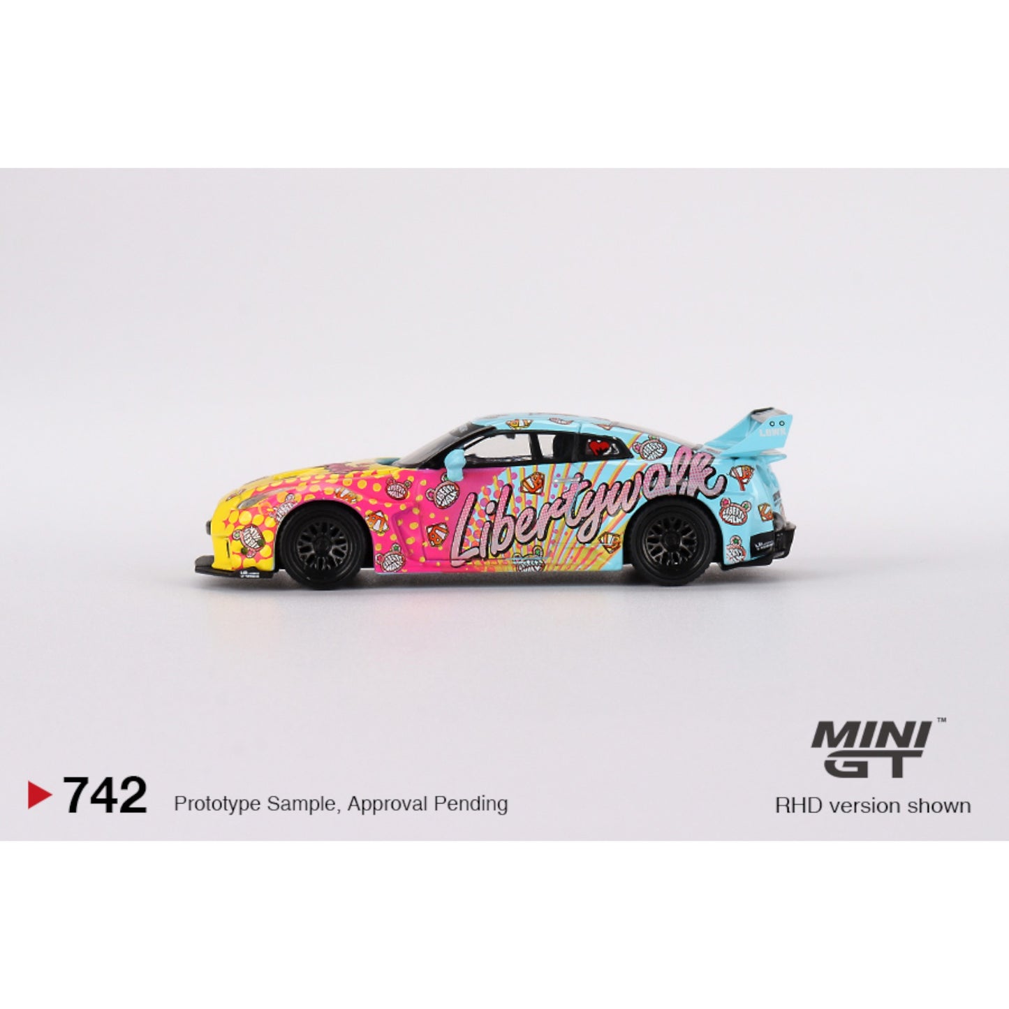 Mini GT - NISSAN GTR (35) LB-SILHOUETTE VER.1  - MGT00742 (LHD) - 1:64