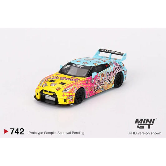 Mini GT - NISSAN GTR (35) LB-SILHOUETTE VER.1  - MGT00742 (RHD)