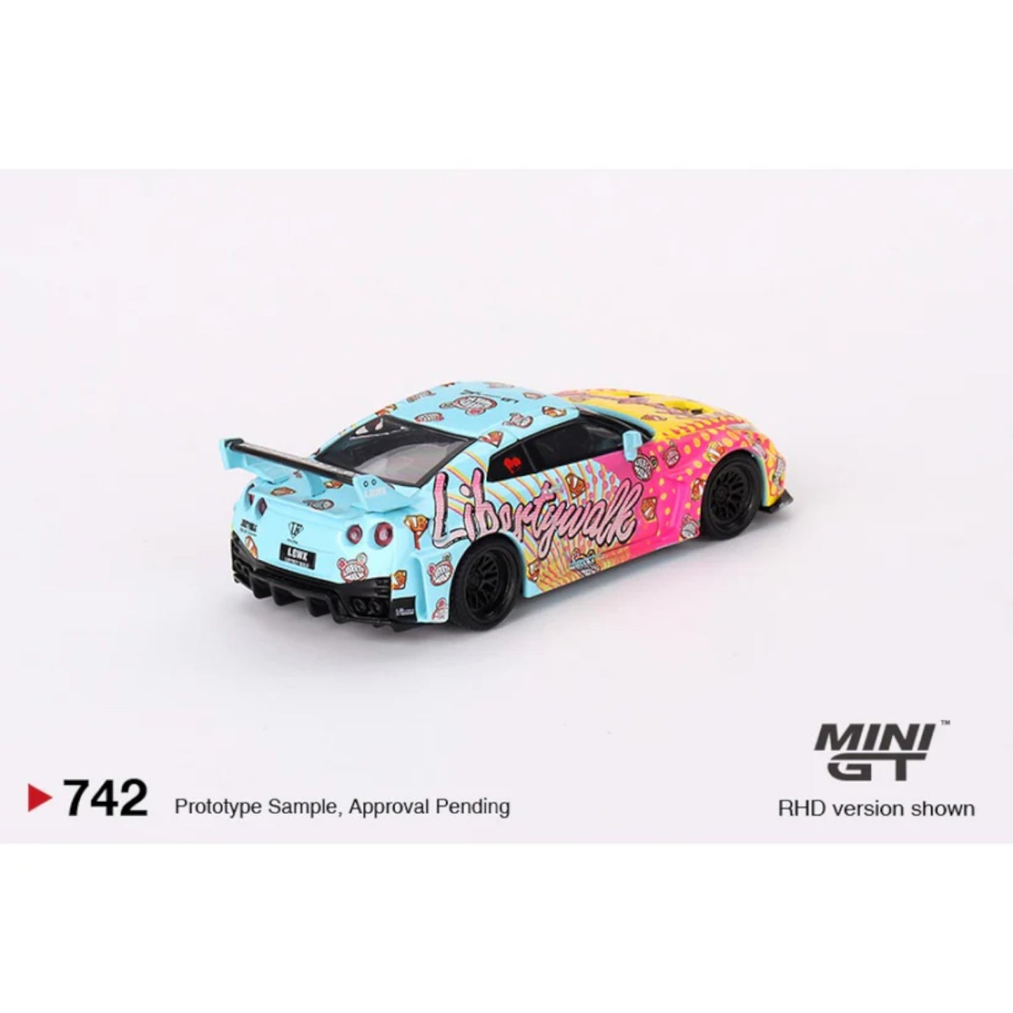 Mini GT - NISSAN GTR (35) LB-SILHOUETTE VER.1  - MGT00742 (RHD)