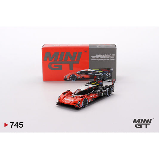 Mini GT - CADILLAC V-SERIES.R CADILLAC RACING #31 WHELEN ENGINEERING SEBRING 12 HRS - MGT00745 - 1:64