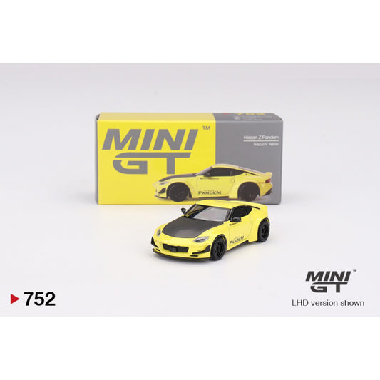 Mini GT - 2024 NISSAN Z 400 YELLOW PANDEM - MGT00752 (LHD) - 1:64