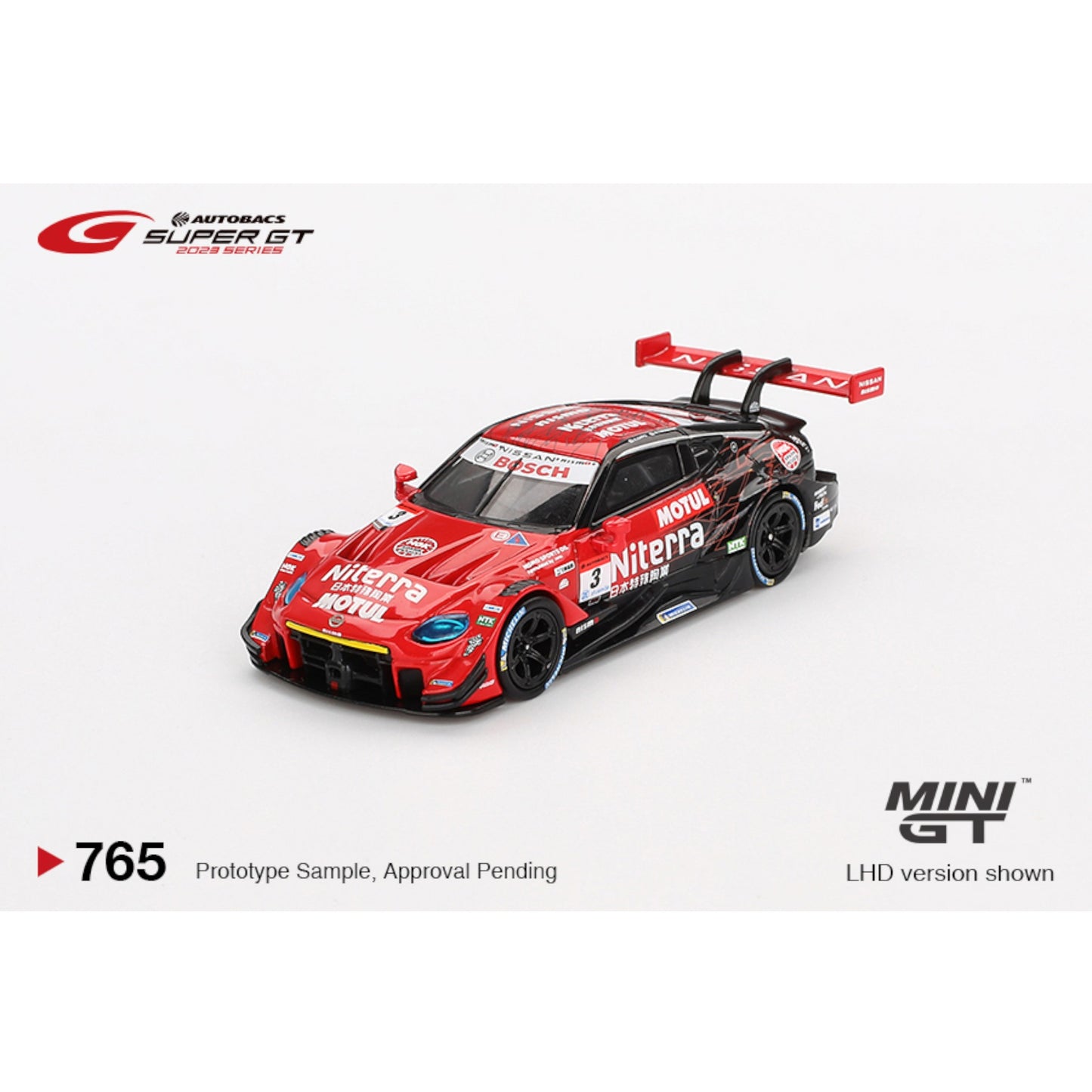 Mini GT - Nissan Z GT500 #23 "MOTUL AUTECH Z" NISMO 2023 SUPER GT SERIES - MGT00765