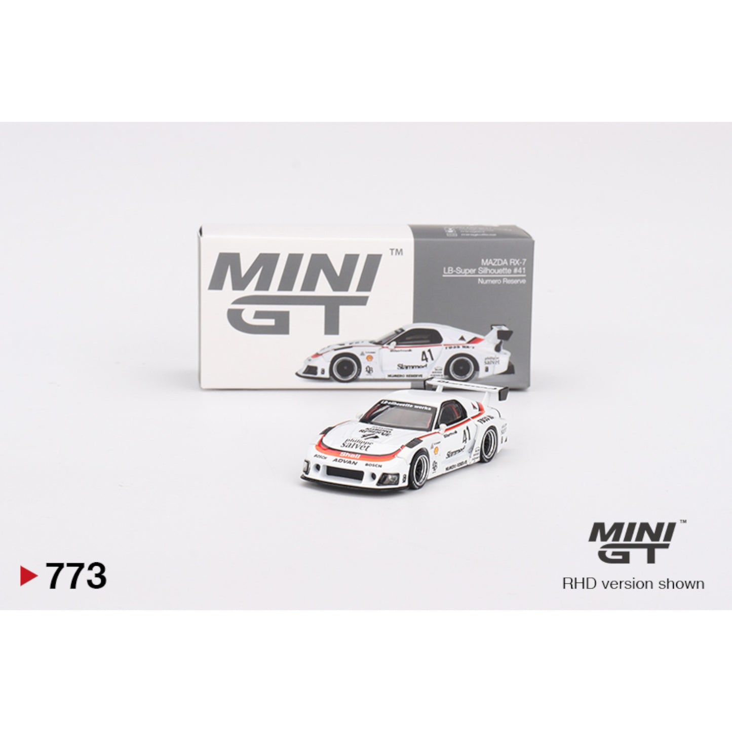 Mini GT - Mazda RX-7 LB-Super Silhouette #41 Numero Reserve - MGT00773 (RHD) - 1:64