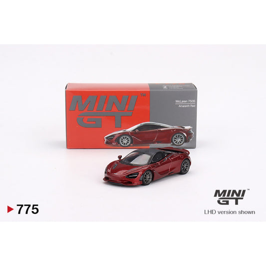 Mini GT - McLaren 750S Amaranth Red - MGT00775 (LHD) - 1:64