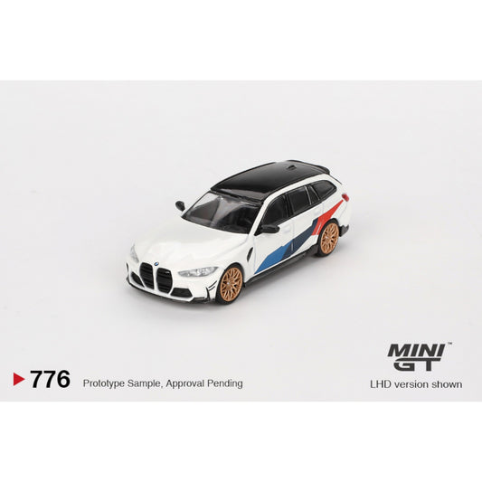 Mini GT - Pre-Order - BMW M3 M Performance Touring Alpine White - MGT00776 (LHD) - 1:64