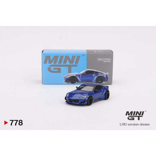 Mini GT - Nissan Z Pandem Seiran Blue - MGT00778 (LHD) - 1:64