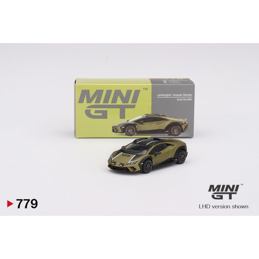 Mini GT - Lamborghini Huracan Sterrato Verde Gea Matt - MGT00779 (LHD) - 1:64