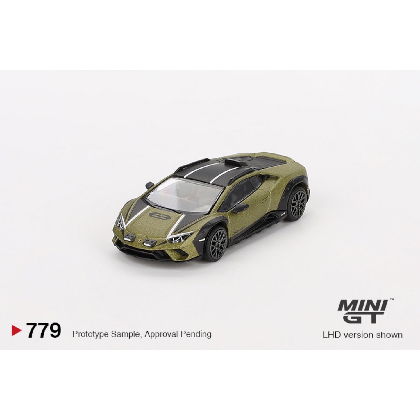Mini GT - Lamborghini Huracan Sterrato Verde Gea Matt - MGT00779 (LHD) - 1:64