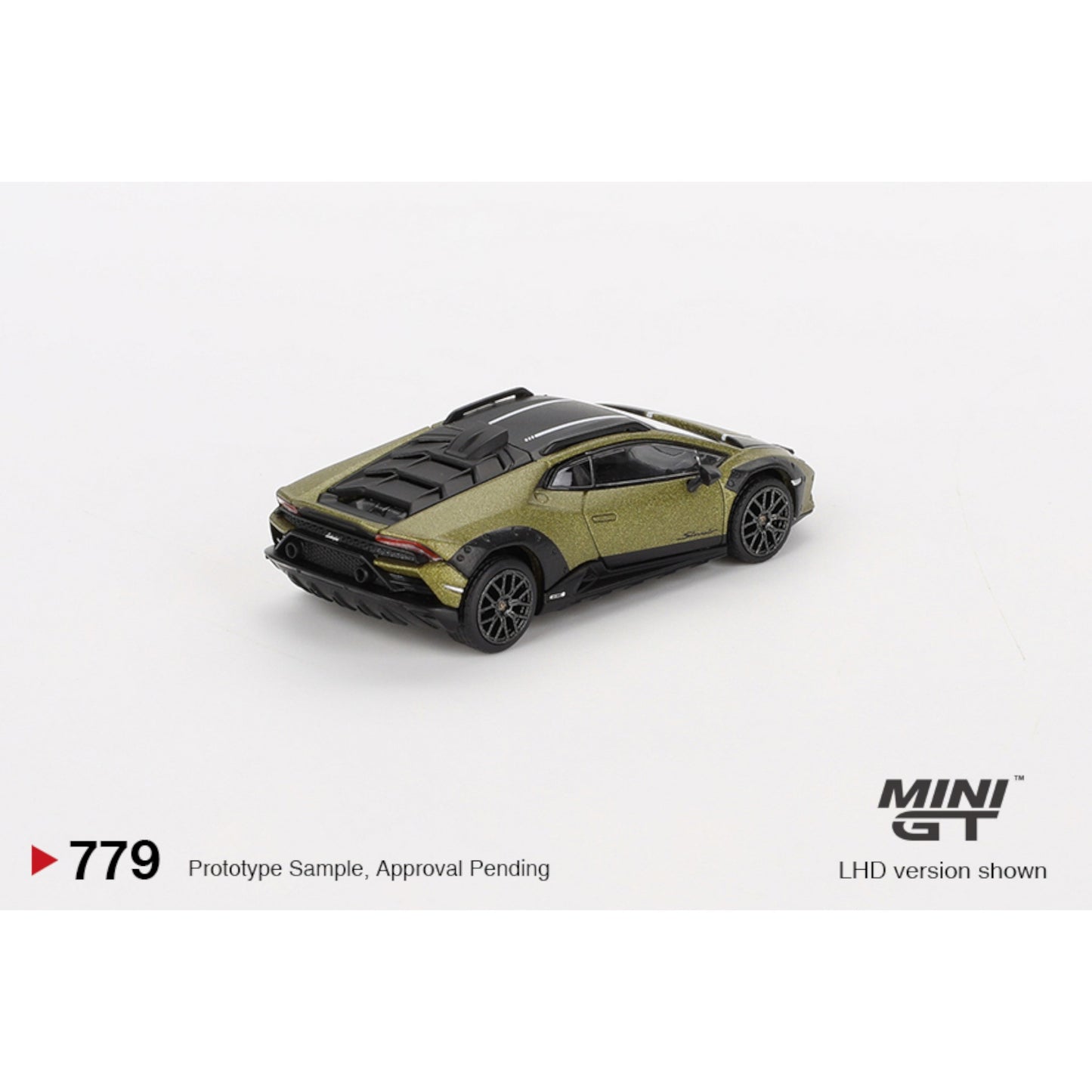 Mini GT - Lamborghini Huracan Sterrato Verde Gea Matt - MGT00779 (LHD) - 1:64