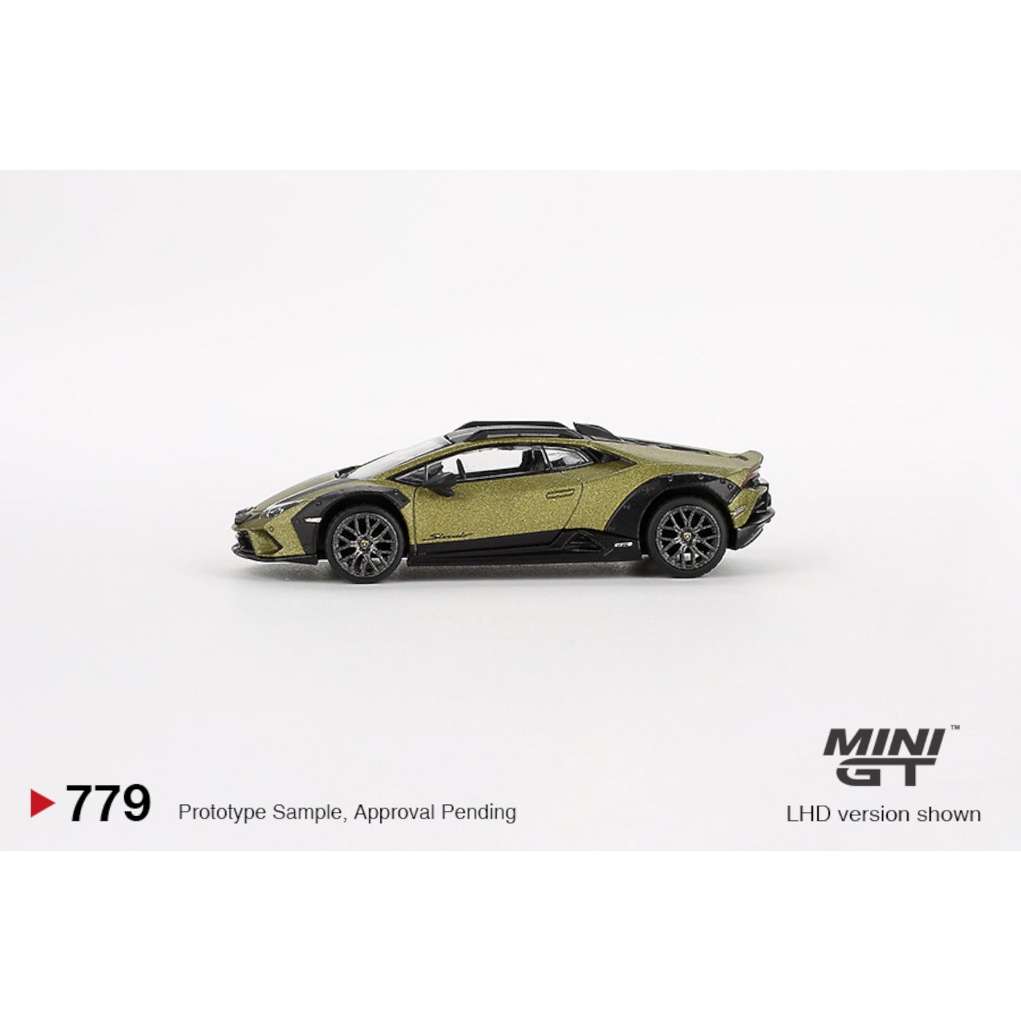 Mini GT - Lamborghini Huracan Sterrato Verde Gea Matt - MGT00779 (LHD) - 1:64