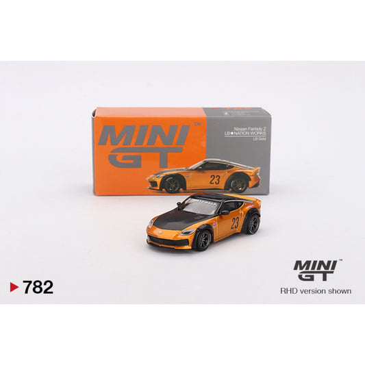 Mini GT - 2024 Nissan 400Z LB Nation Works - MGT00782 (RHD) - 1:64