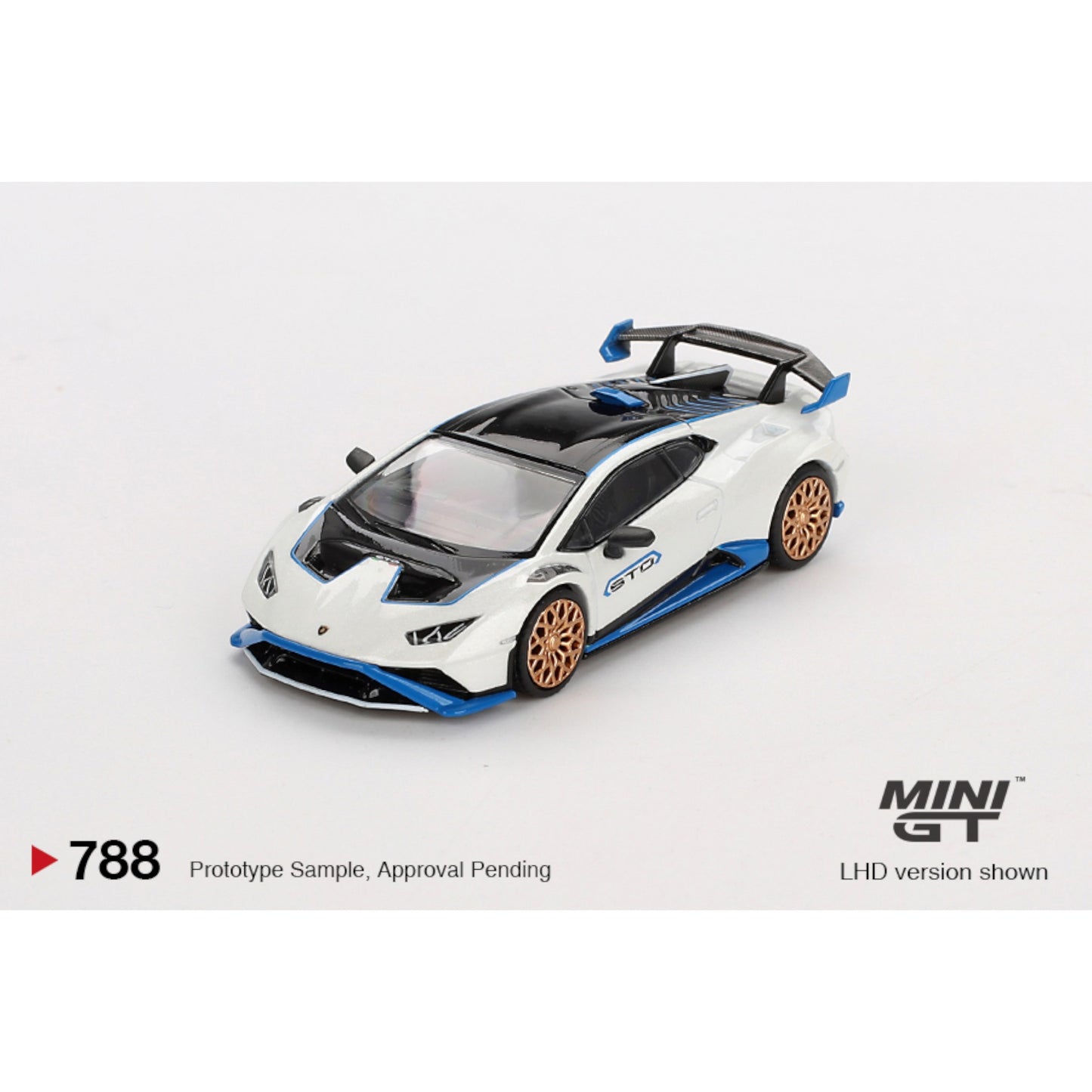 Mini GT - Lamborghini Huracán STO  Bianco Asopo - MGT00788 (LHD)