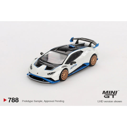 Mini GT - Lamborghini Huracán STO  Bianco Asopo - MGT00788 (LHD)