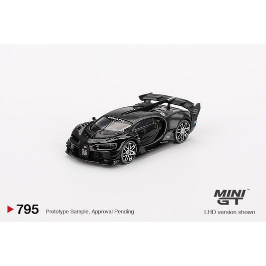 Mini GT - Bugatti Vision Gran Turismo Black - MGT00795 (LHD)