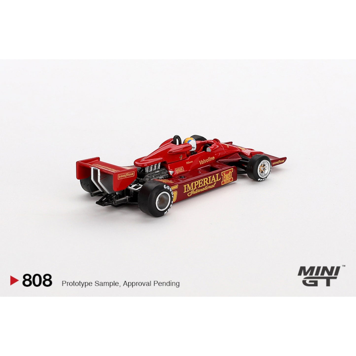 Mini GT - 1977 Lotus 78 #3 Gunnar Nilsson Japanese GP, red - MGT00808