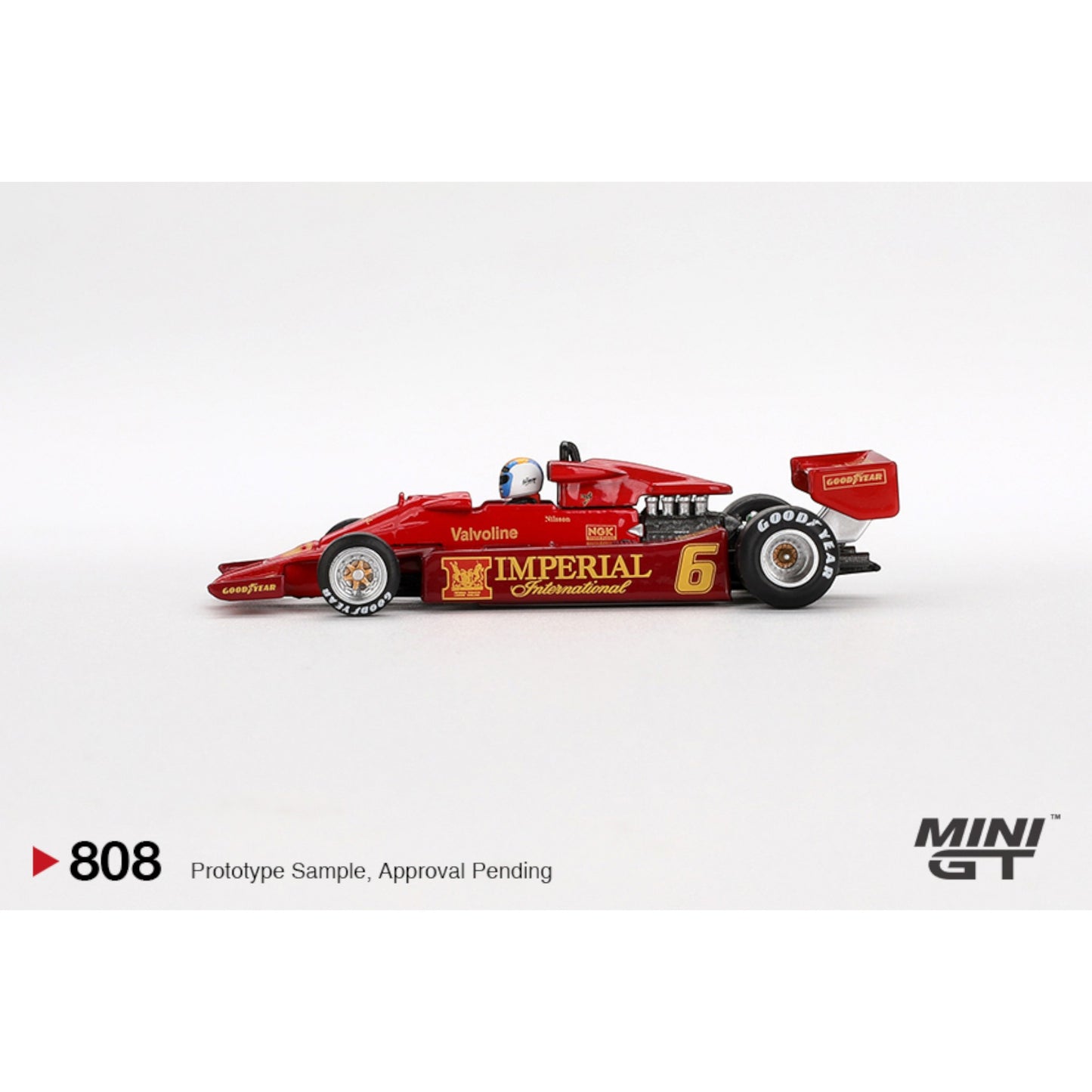 Mini GT - 1977 Lotus 78 #3 Gunnar Nilsson Japanese GP, red - MGT00808